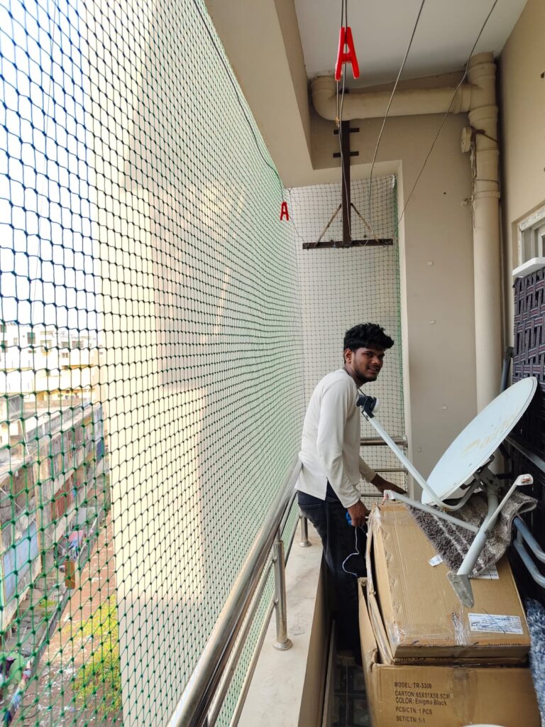 pigeon safety nets guntur